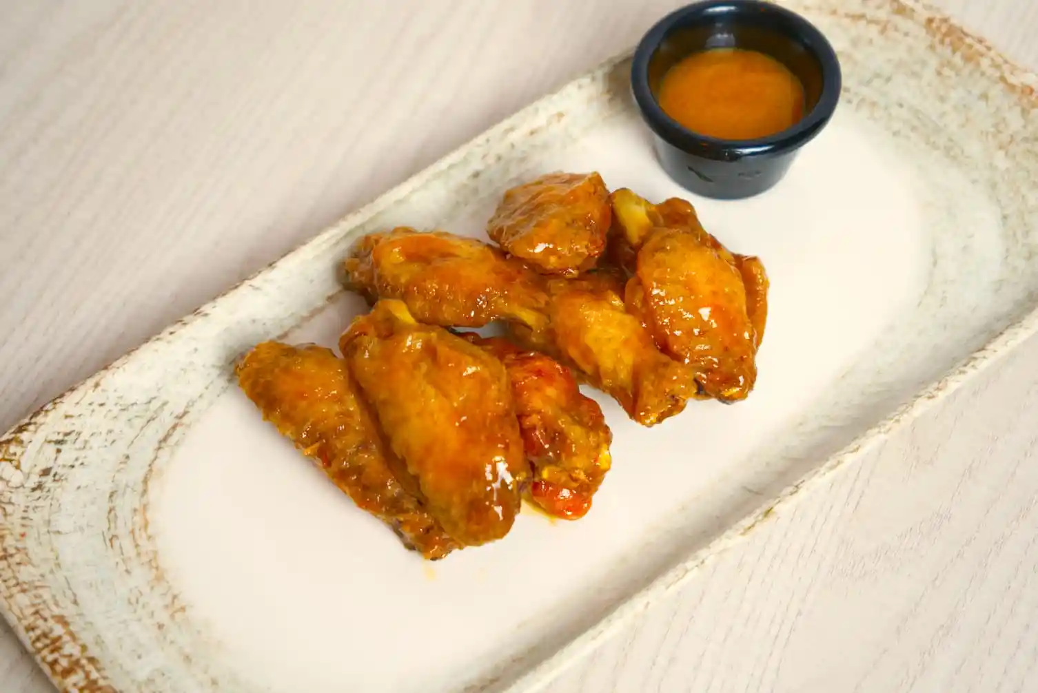 Alitas mango habanero